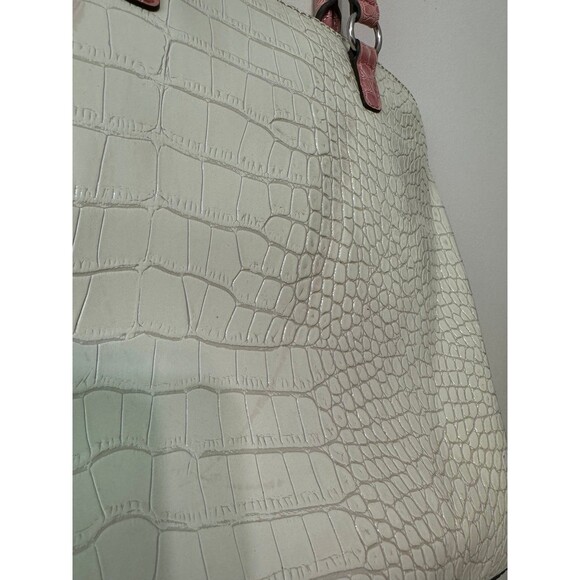 GUESS VEGAN LEATHER LARGE SACHEL/shoulderbag - Picture 4 of 9